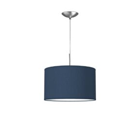 hanglamp tube deluxe bling Ø 35 cm - blauw