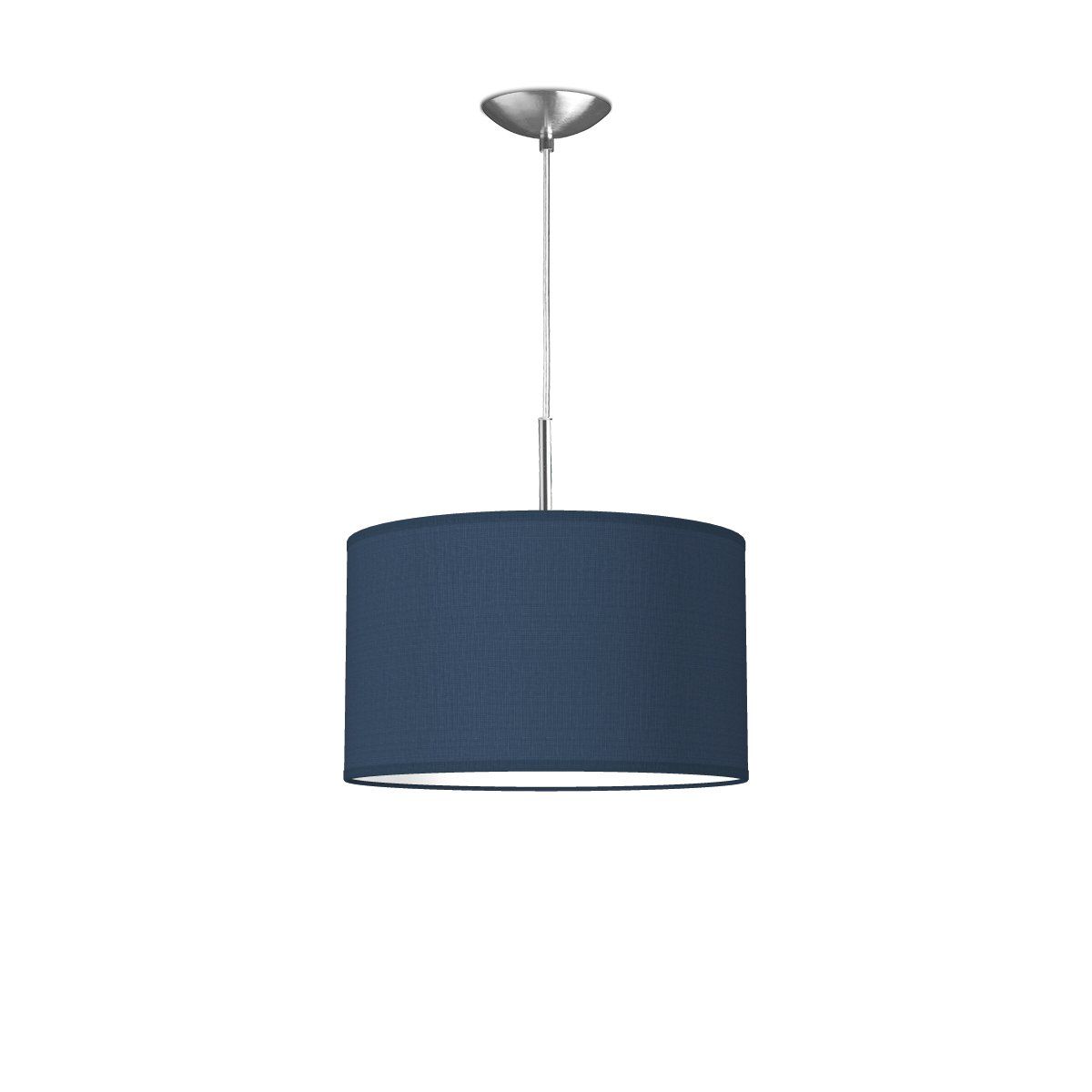 hanglamp tube deluxe bling Ø 35 cm - blauw