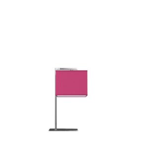 tafellamp block block 20 cm - roze