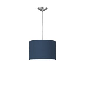 hanglamp tube deluxe bling Ø 30 cm - blauw