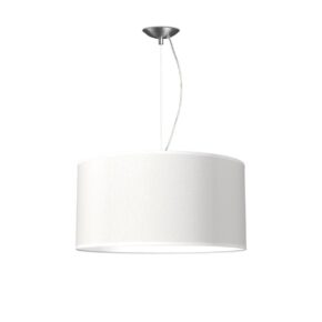 hanglamp basic deluxe bling Ø 50 cm - wit