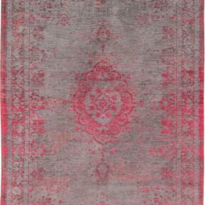Louis de Poortere - 8261 Fading World Medallion Pink Flash - 170x240 cm Vintage Vloerkleed