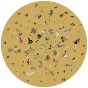 Moooi Carpets - Garden of Eden Yellow - 350 rond Vloerkleed