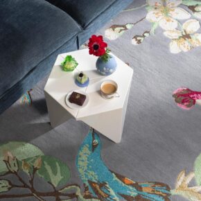 Wedgwood - Wedgewood Hummingbird Grey 037804 - 250x350 cm Vloerkleed