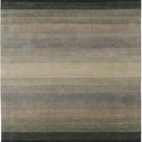 MOMO Rugs - Panorama Black Grey - 80x300 cm Vloerkleed