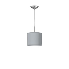hanglamp tube deluxe bling Ø 20 cm - lichtgrijs