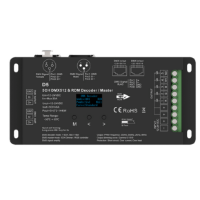 DMX controller voor RGBW en RGBWW led strips