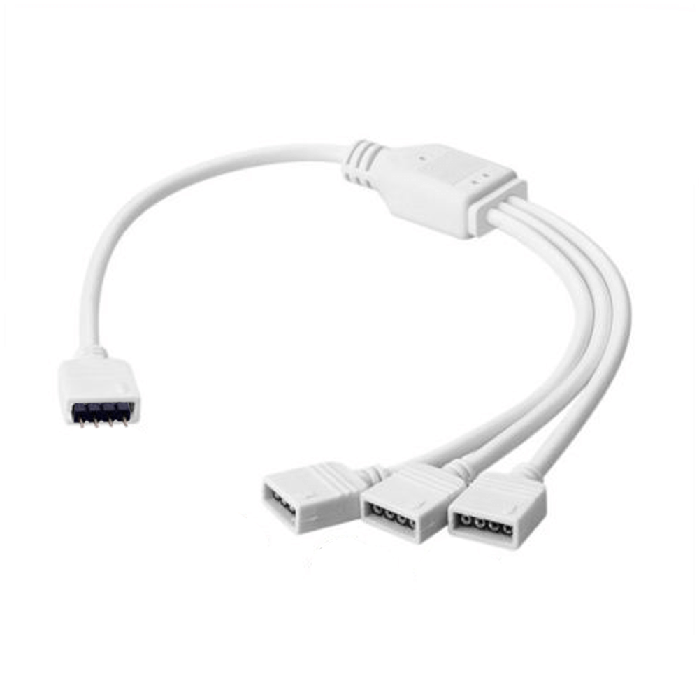 Dual White splitter kabel in 3 delen