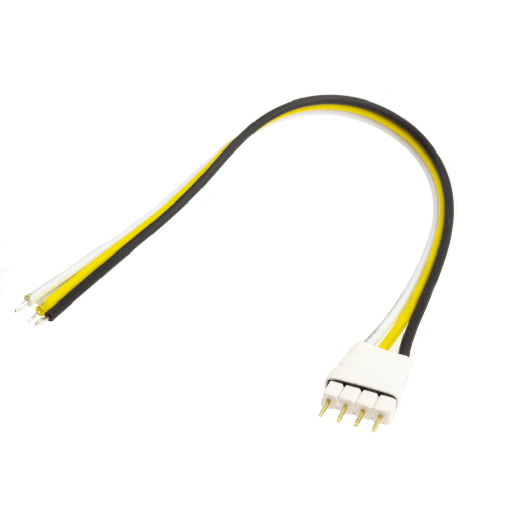 Dual White stekker met 15 cm kabel