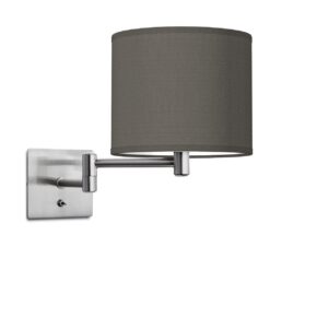 wandlamp swing bling Ø 20 cm - antraciet