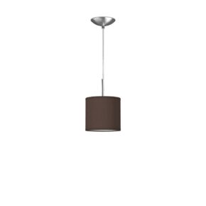 hanglamp tube deluxe bling Ø 16 cm - bruin