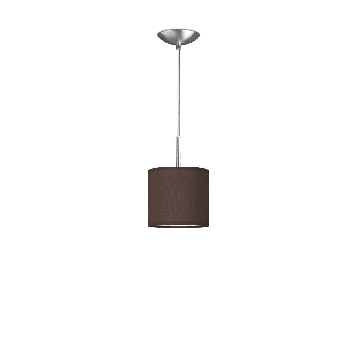 hanglamp tube deluxe bling Ø 16 cm - bruin