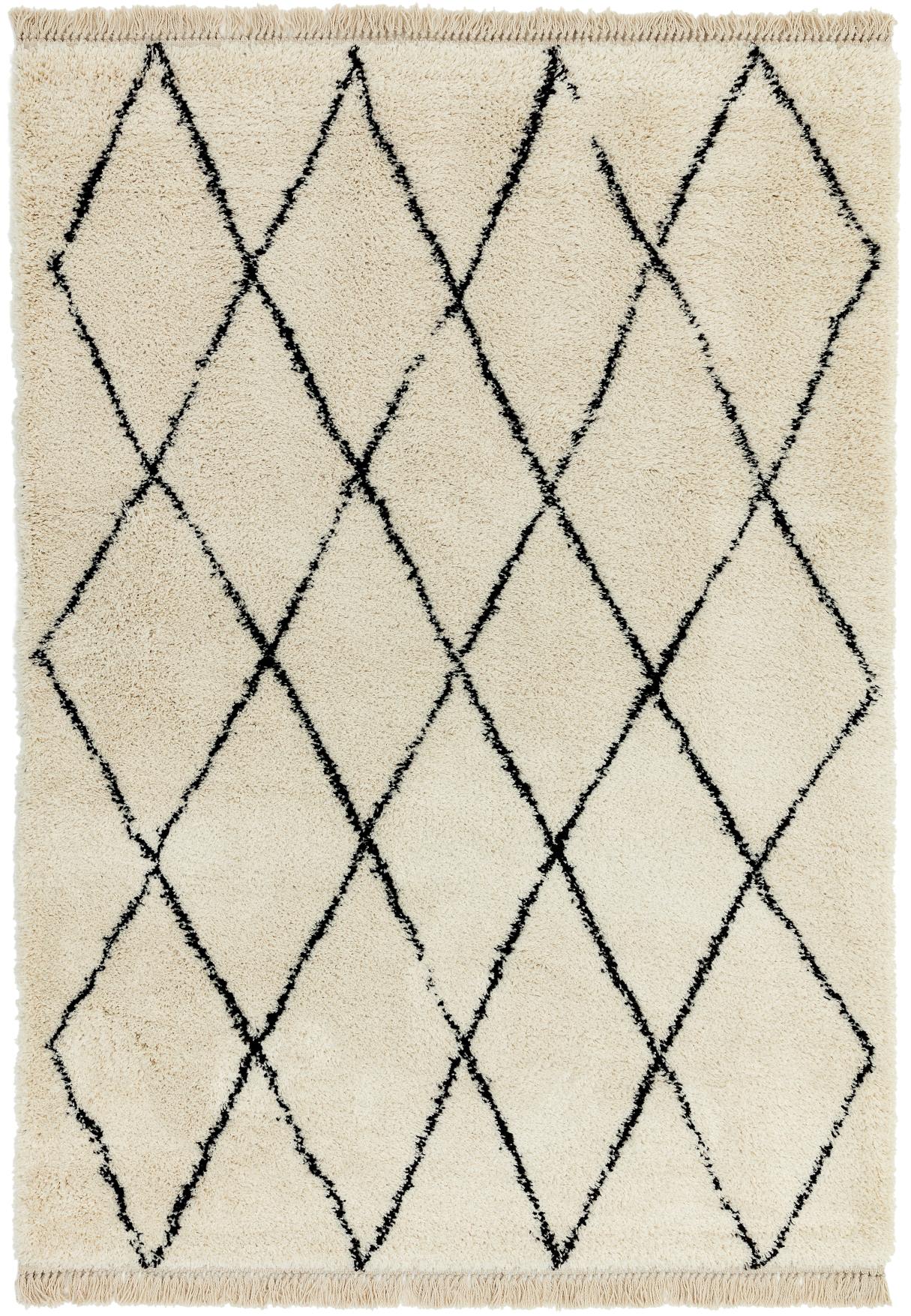 Easy Living - Rocco-Cream-Diamond - 200x290 cm Vloerkleed