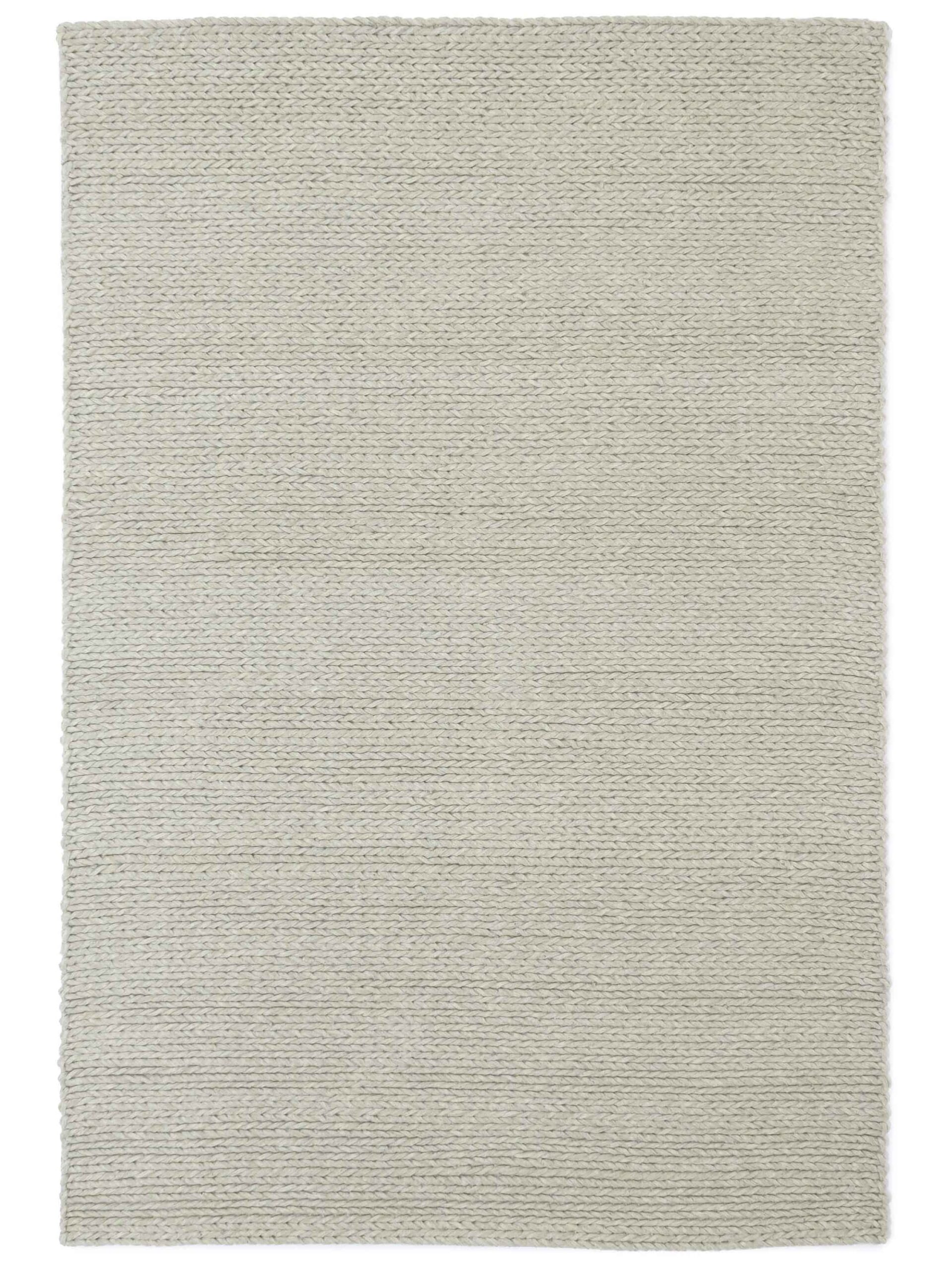 Rebellenclub - Kabel Licht Grijs - 200x300 cm Vloerkleed
