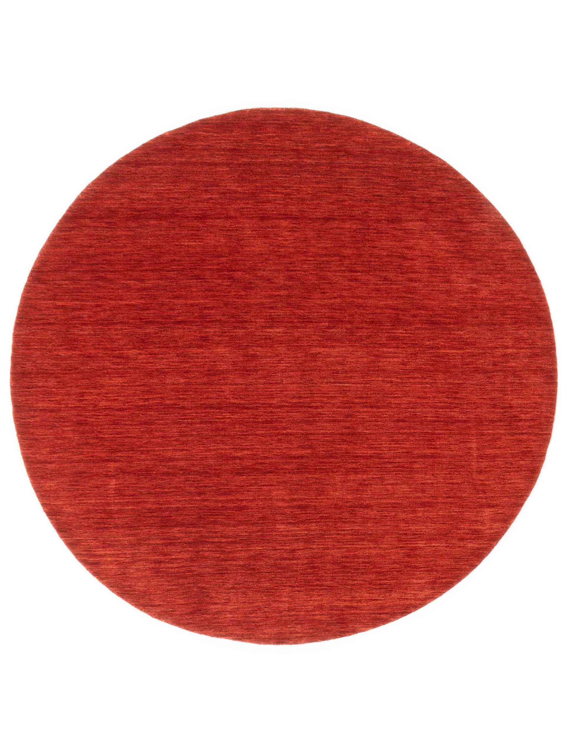 MOMO Rugs - Vloerkleed Panorama Uni Rond Red - 250 rond