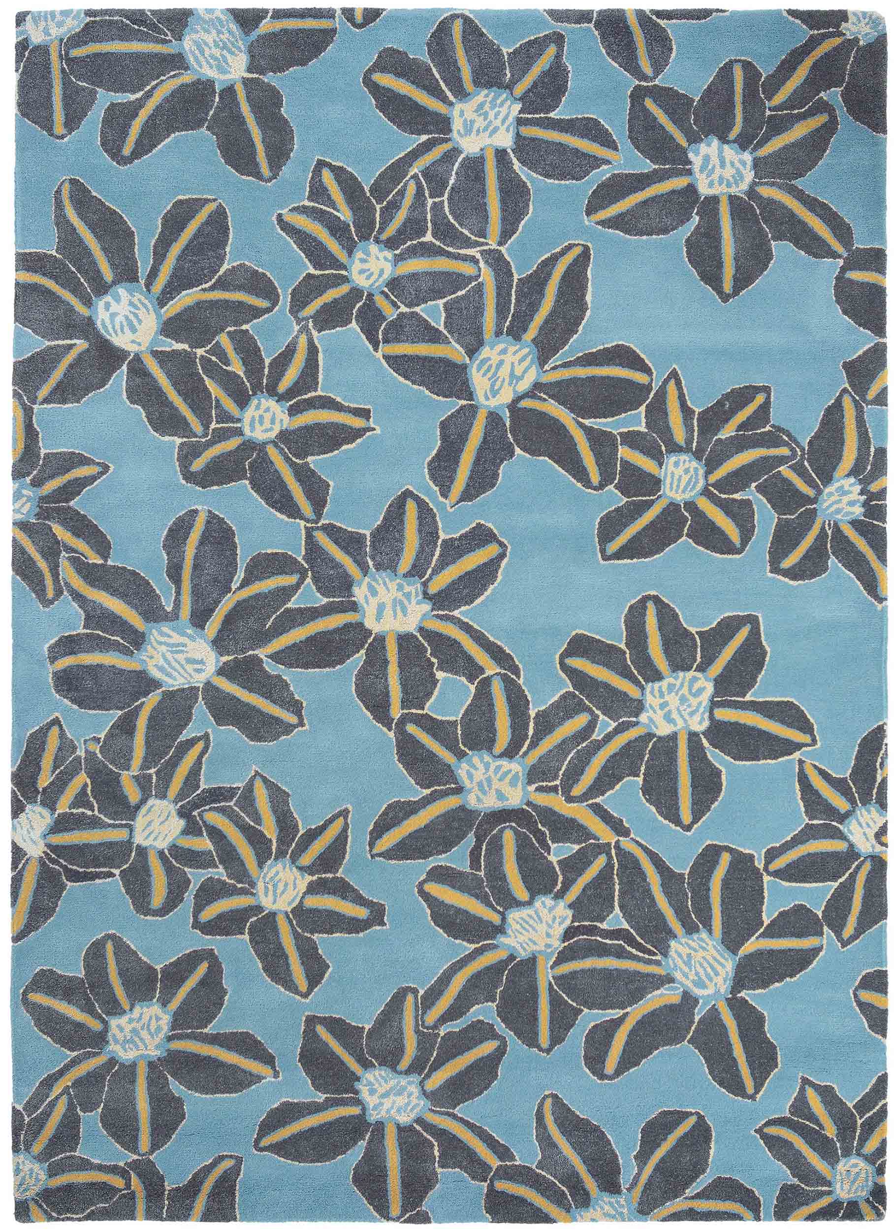 Ted Baker - Zakouma Light Blue 160608 - 250x350 cm Vloerkleed