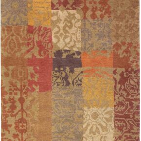 Brink en Campman - Yara Patchwork 194003 - 250x350 cm Vloerkleed