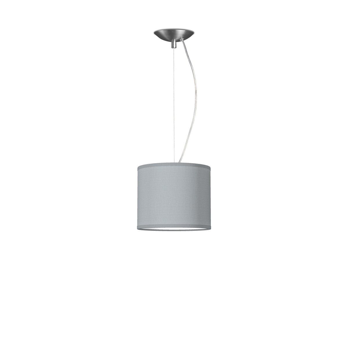 hanglamp Basic Deluxe Bling Ø 16 cm - lichtgrijs