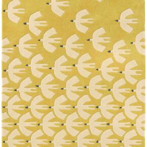 Scion - Pajaro Ochre 23906 - 090x150 cm Vloerkleed