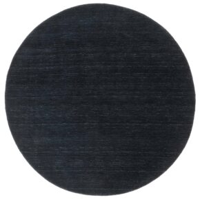 MOMO Rugs - Vloerkleed Panorama Uni Rond Black - 250 rond