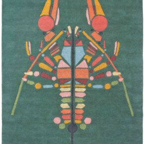 Ted Baker - Emerging Lobster Green 160407 - 250x350 cm Vloerkleed