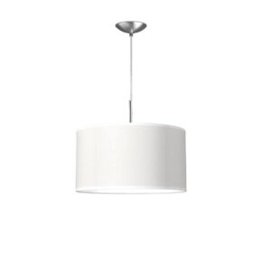 hanglamp tube deluxe bling Ø 40 cm - wit