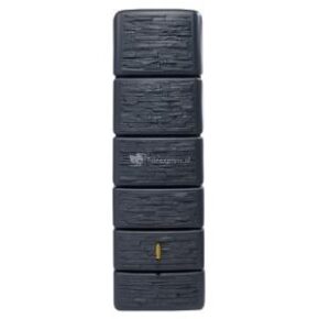 Garantia design regenton slim 300 liter stone decor antraciet