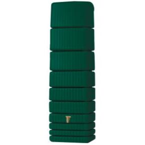 Garantia design regenton slim 650 liter groen