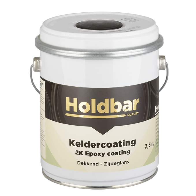 Holdbar Keldercoating Gebroken Wit (RAL 9010) 2,5 kg