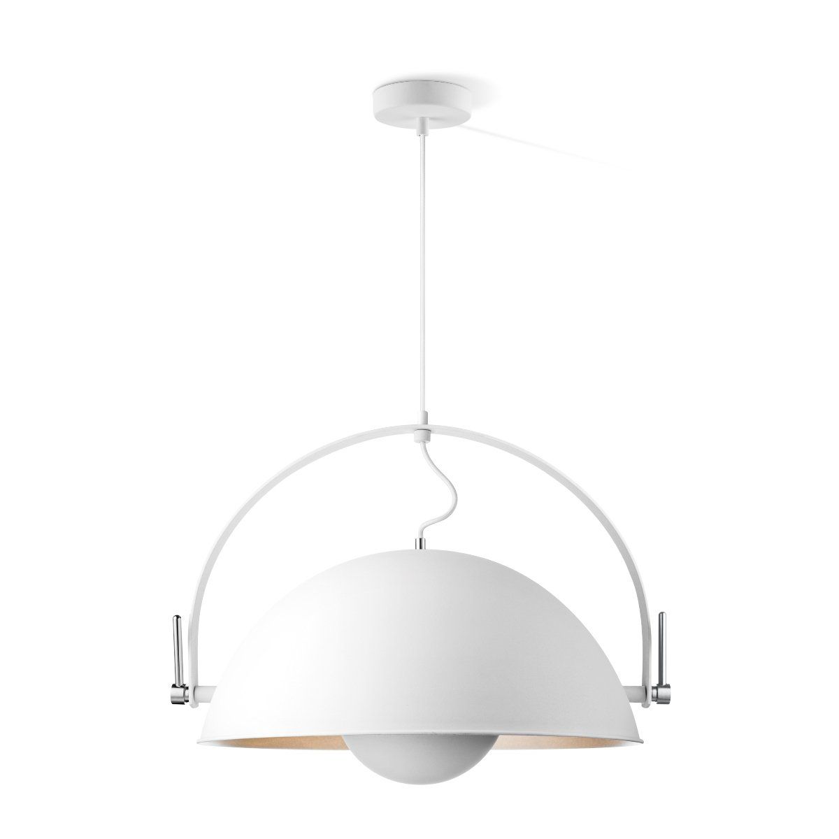 Home sweet home fabriq bow hanglamp wit