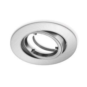 Home sweet home maestro rond inbouwspot Ø 9,4 cm mat staal