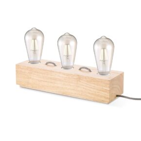 Home sweet home ivy tafellamp 3L hout