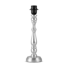Home sweet home woodi tafellamp ↕ 38 cm zilver