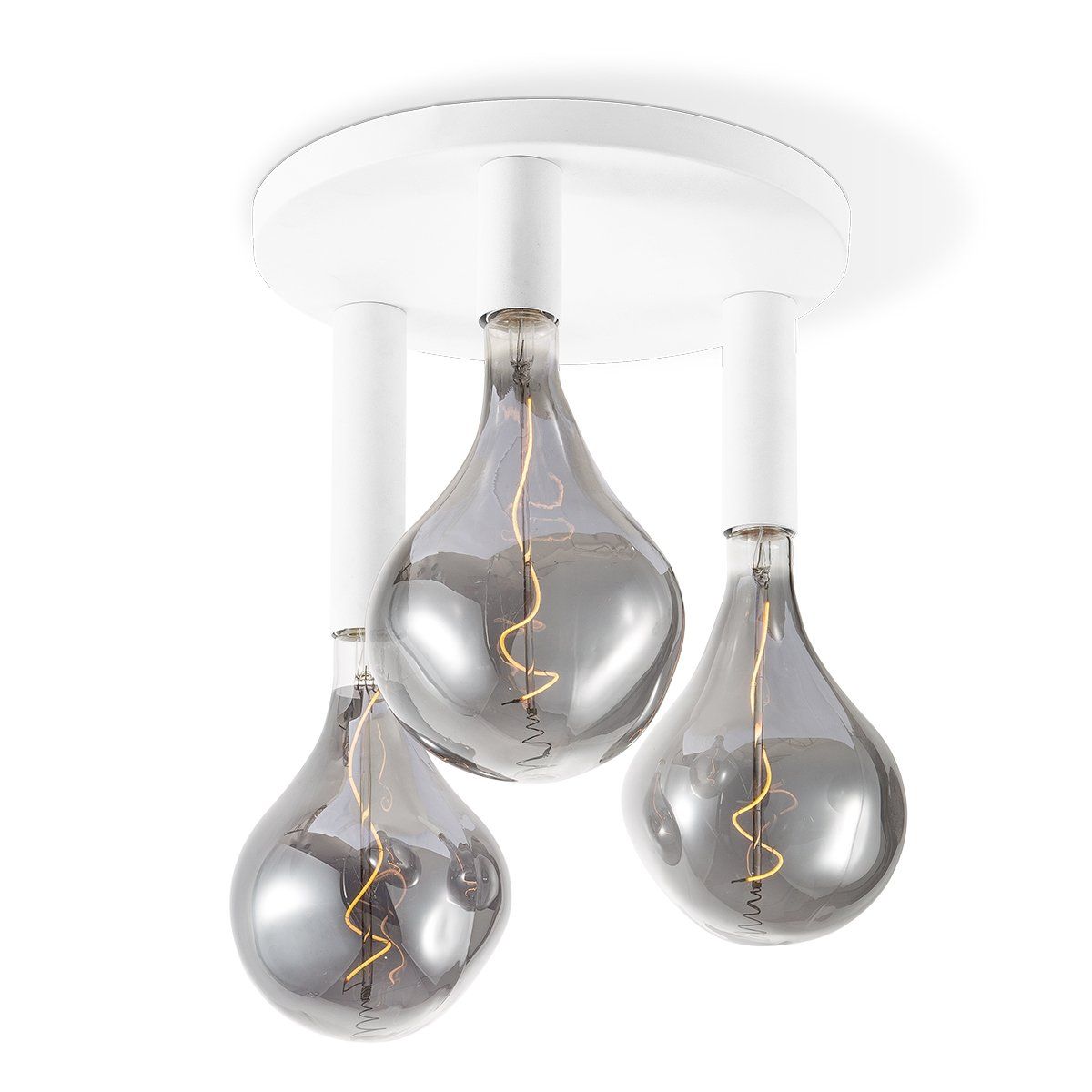 Home sweet home drip plafondlamp rond 3L wit