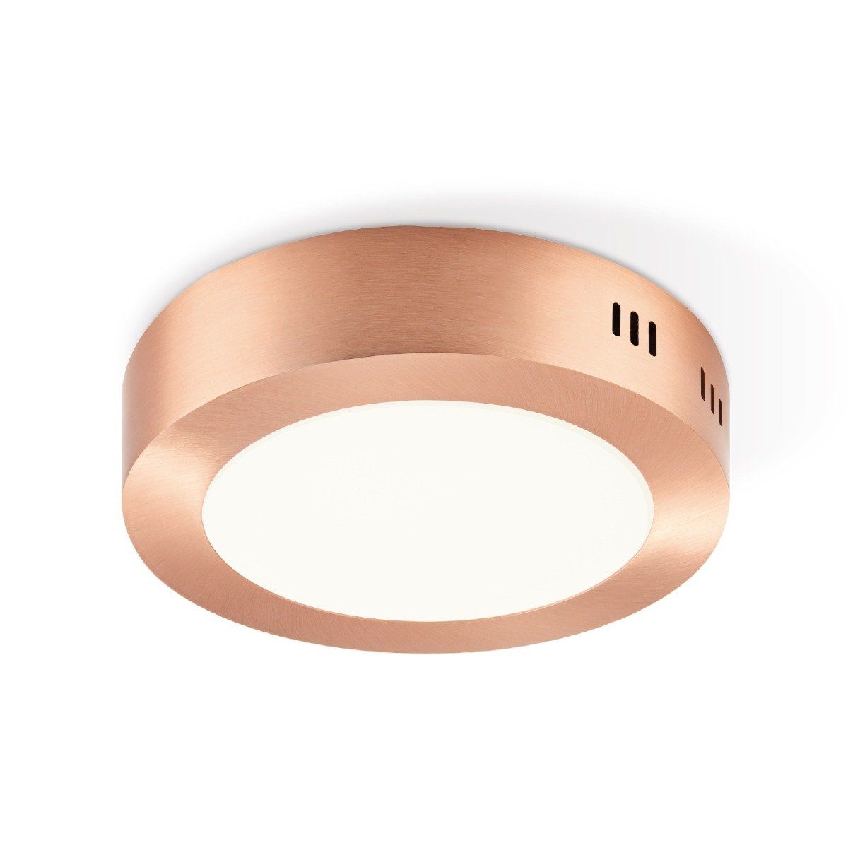 Home sweet home ska LED plafondlamp Ø 17 cm koper