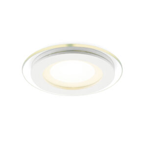 Home sweet home inbouwspot LED Glass 10 rond wit / glas