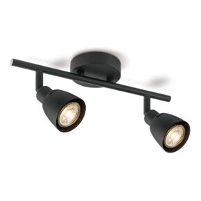 Home sweet home aka 2L LED opbouwspot ↔ 32,5 cm zwart