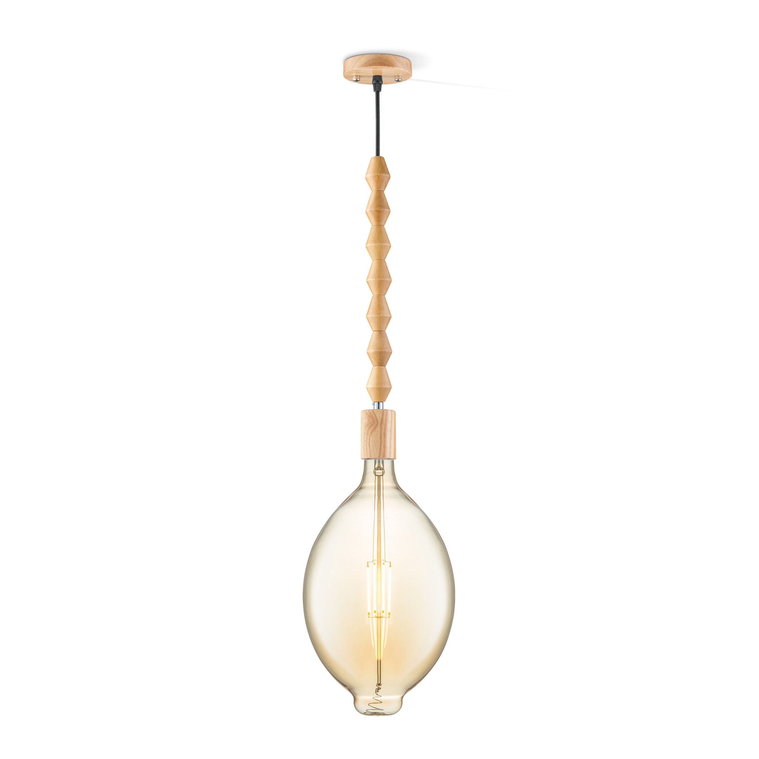 Home sweet home hanglamp Dana Oval - amber
