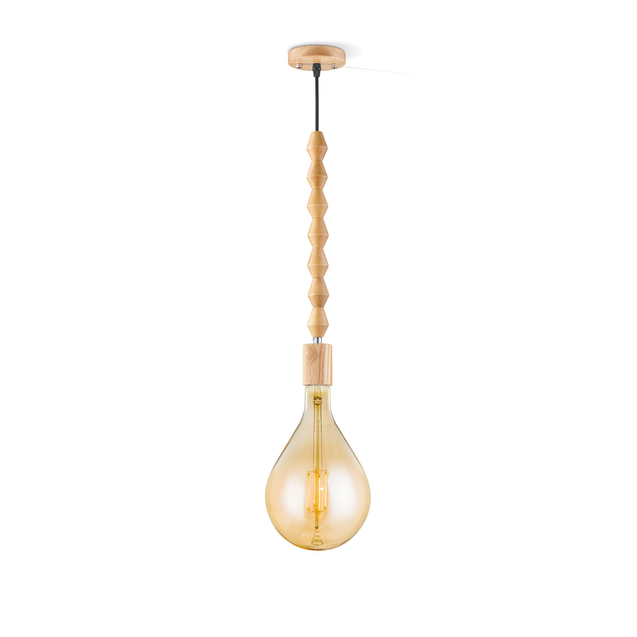 Home sweet home hanglamp Dana Pear - amber