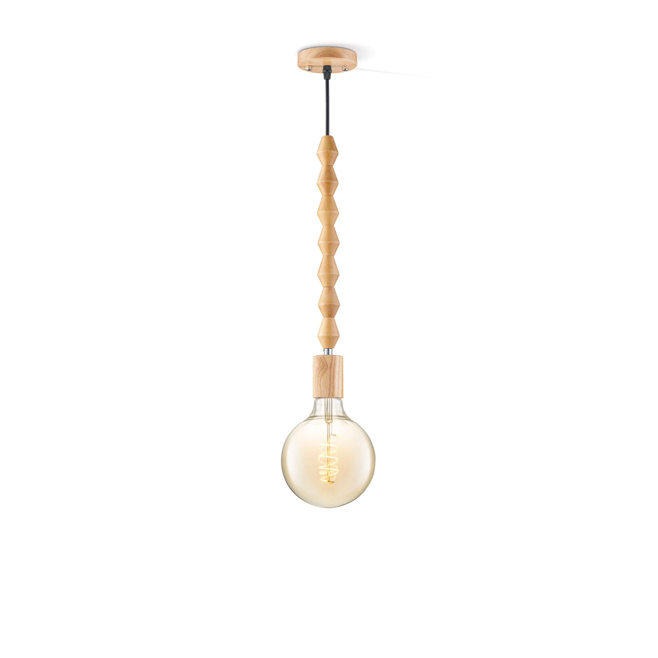 Home sweet home hanglamp Dana Spiral g125 - amber