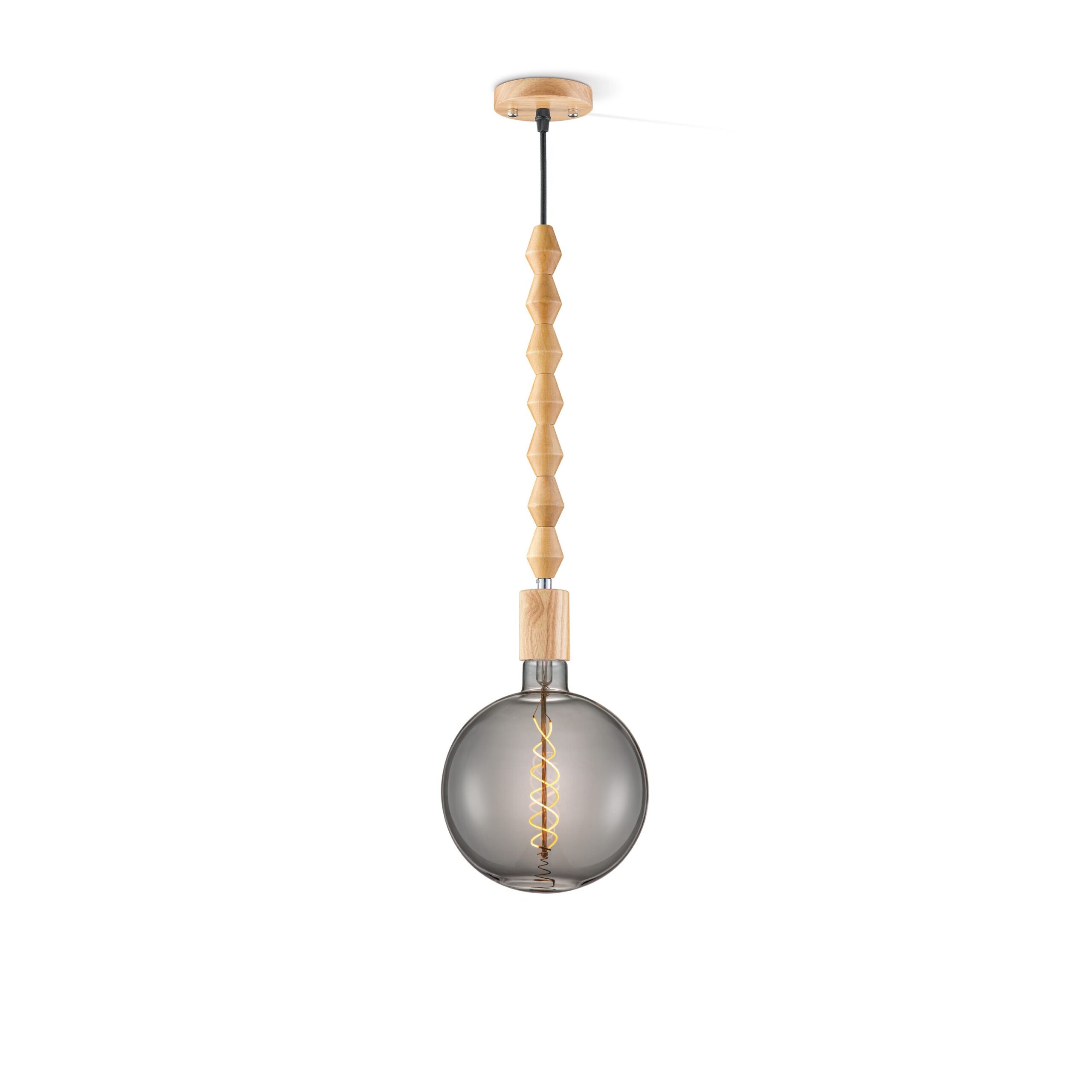 Home sweet home hanglamp Dana spiral g180 - smoke