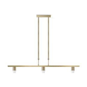 Home sweet home bridge pendel 97 3L verstelbaar messing