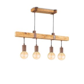 Home sweet home denton hanglamp 4L hout / roest