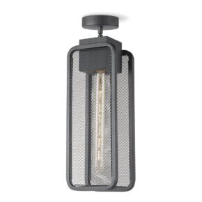 Home sweet home weave plafondlamp zwart