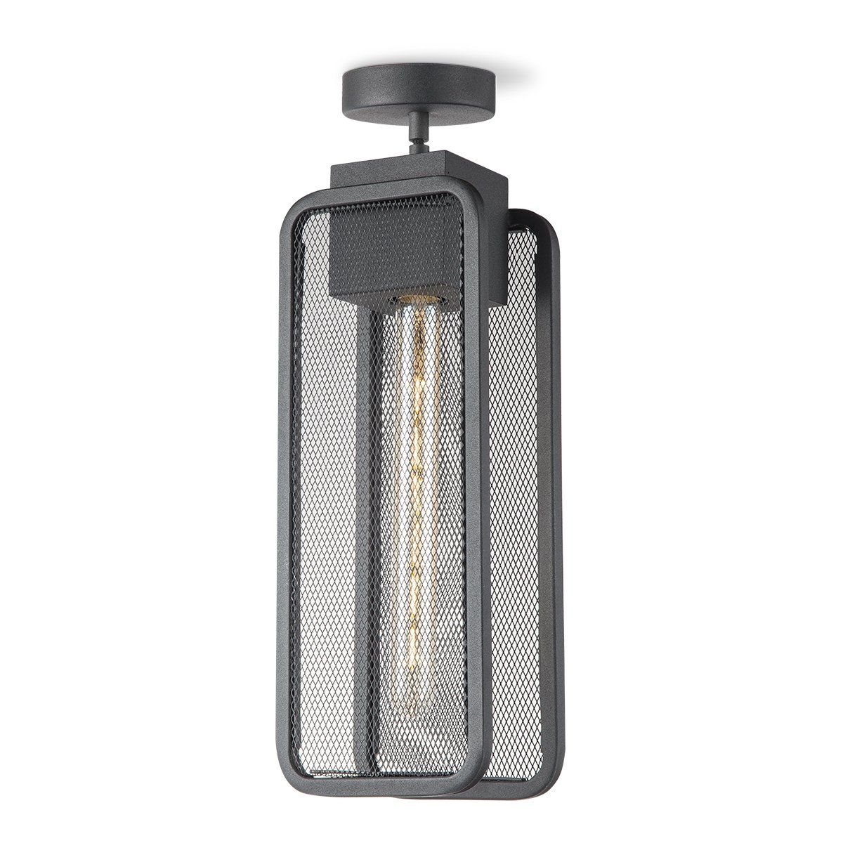 Home sweet home weave plafondlamp zwart