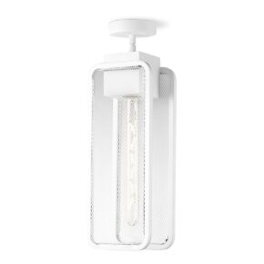Home sweet home weave plafondlamp wit