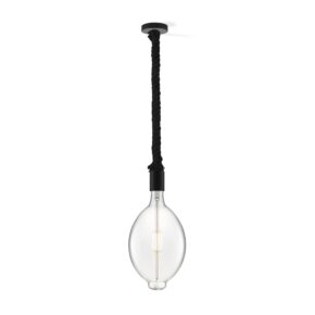 Home sweet home hanglamp Leonardo zwart Oval - helder