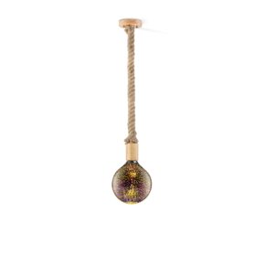 Home sweet home hanglamp Leonardo Globe 3D - multicolor