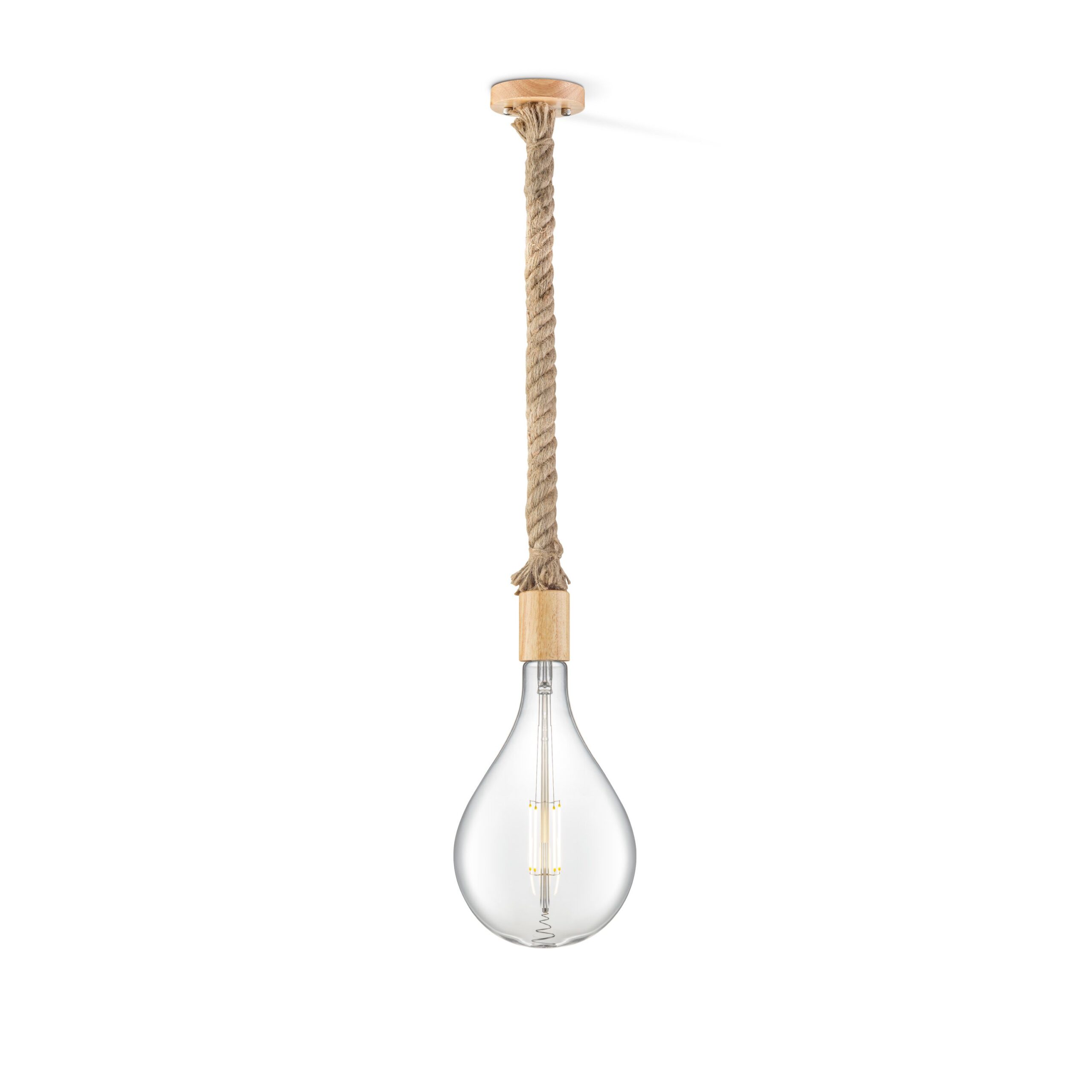 Home sweet home hanglamp Leonardo Pear - helder