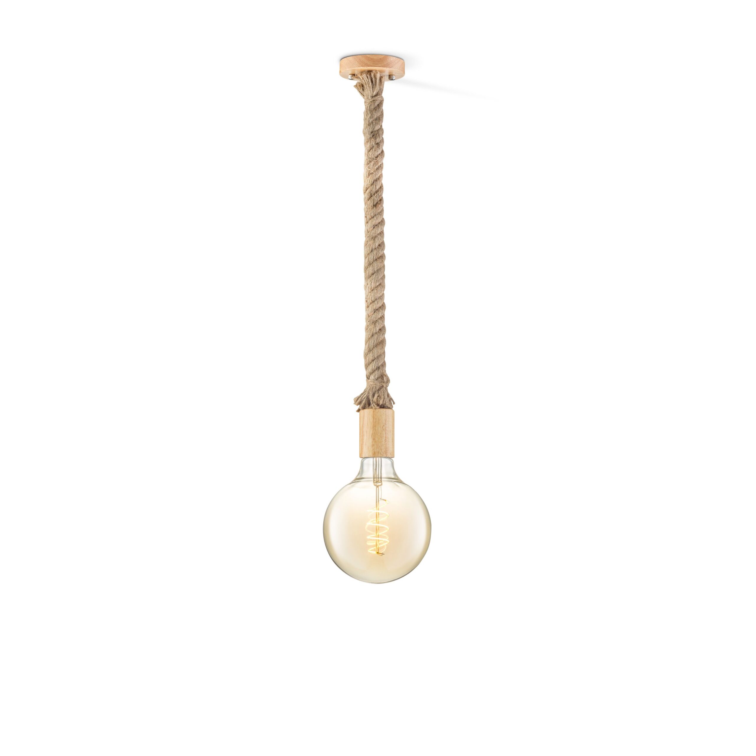 Home sweet home hanglamp Leonardo Spiral g125 - amber